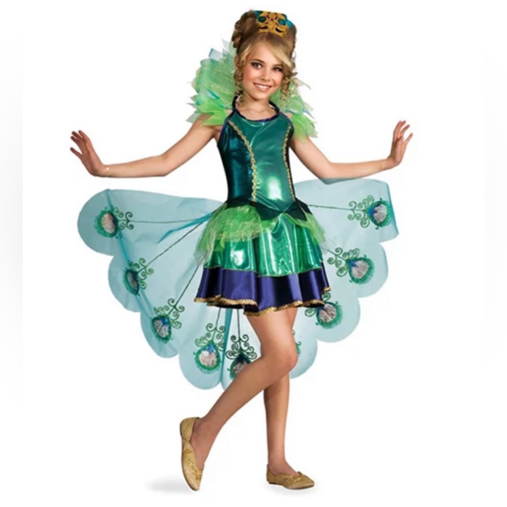 Kids Size L Peacock Costume